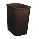 U.L. Fire Retardant, 14 Quart Wastebasket, Brown